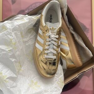Adidas Women's Gold Samba Sneakers